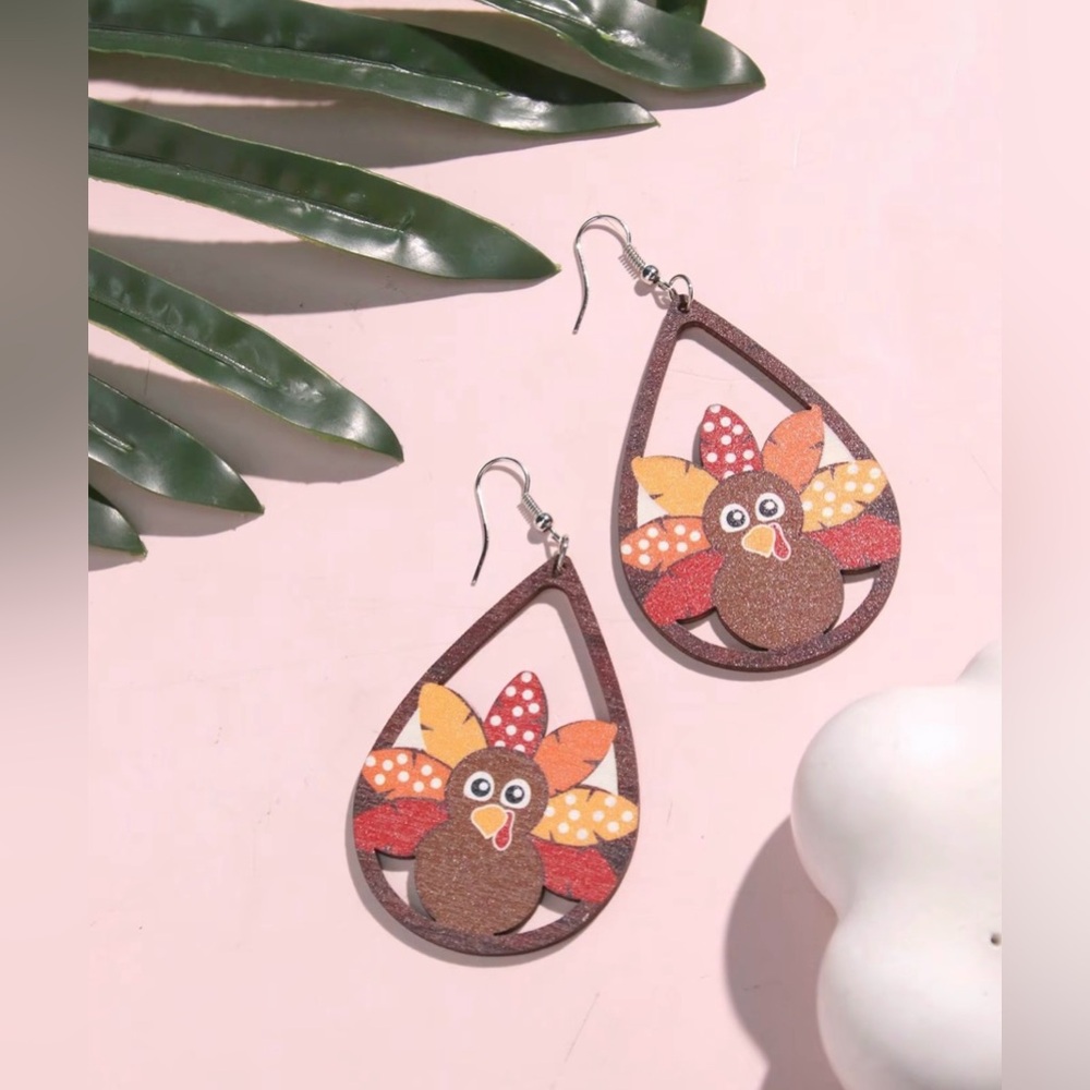 🦃 Thanksgiving earrings ✨